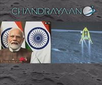 La misión espacial de la India aterriza con éxito en la Luna