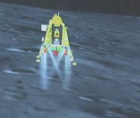 Indiako Chandrayaan-3 misioa arrakastaz lurreratu da Ilargiaren hego poloan