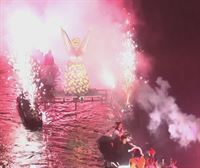 Bilbao despide una Aste Nagusia multitudinaria con la quema de Marijaia 