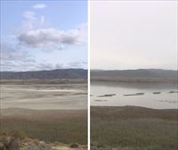 La laguna de Pitillas recupera parte de su caudal en sólo dos días gracias a las lluvias de DANA
