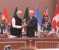 El primer ministro de la India entrega la Presidencia del G20 a Brasil