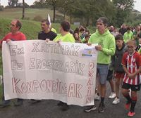 Las familias de la ikastola Etxaurren piden una solución para acabar con una situación ''insostenible''