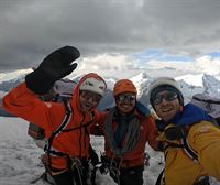 Los hermanos Pou logran ascender al Ranrapalca, en los Andes peruanos