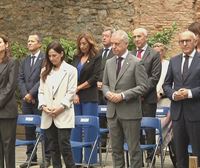 Urkullu recuerda en Vitoria-Gasteiz las 8800 personas que han fallecido en la CAV a causa de la covid-19
