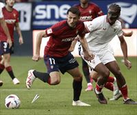 Osasuna y Sevilla se reparten los puntos en un disputado partido en El Sadar (0-0)