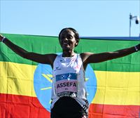 Tigist Assefa logra el récord del mundo de maratón, en Berlín