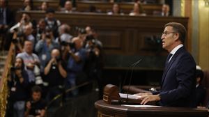 Feijóo ofrece seis pactos de estado con un Gobierno en solitario del PP