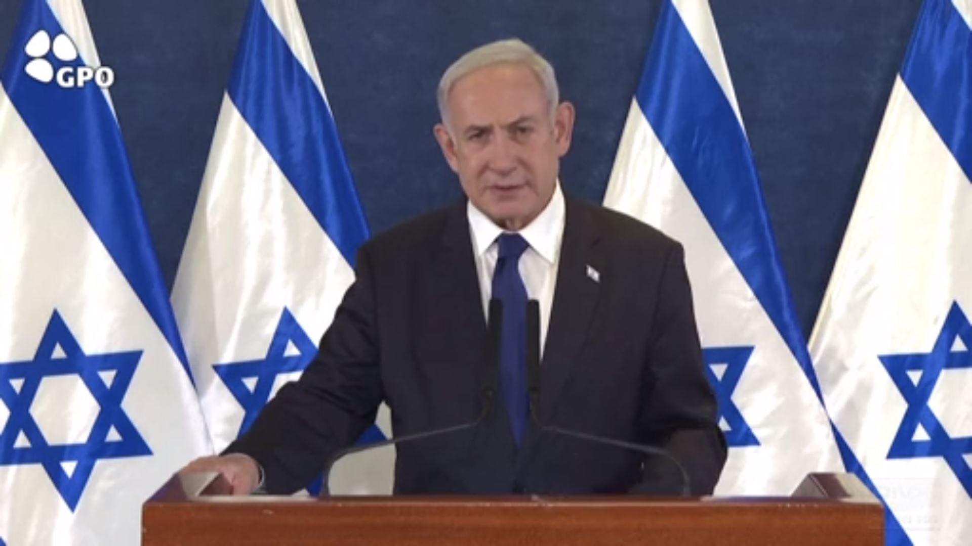 Mensaje a la nación de Benjamin Netanyahu.