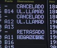 15 vuelos desviados o cancelados en el aeropuerto de Bilbao por las fuertes rachas de viento