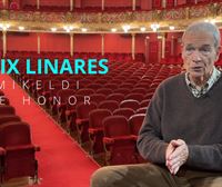 Félix Linares, Mikeldi de Honor de Zinebi en 2023, tras una vida unida al cine y a Bilbao