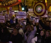 Séptima jornada de protestas ultaderechistas en Ferraz tras el acuerdo entre PSOE y Junts