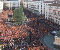 El PP en bloque se manifiesta en Madrid contra la Ley de Amnistía
