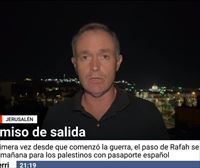 Unos 30 o 40 palestinos con pasaporte español saldrán previsiblemente este lunes de Gaza por Rafah