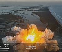 SpaceX vuelve a lanzar su meganave Starship, que termina explotando otra vez
