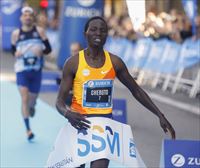 Tunyo y Cheruto, doblete keniata en el maratón de San Sebastián