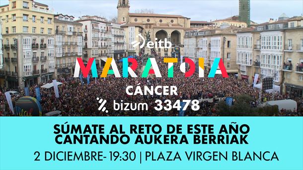 Gran acto solidario contra el cáncer el sábado Vitoria-Gasteiz, para cantar y bailar juntos "Aukera Berriak"