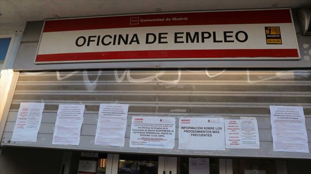 Oficina del INEM en Madrid. Foto: EFE
