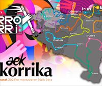 2.700 kilometroko bidea egingo du Korrikak, euskararen oinatzak Euskal Herri osoan iltzatuz