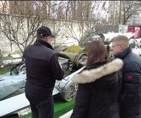 El instituto forense de Kiev está recolectando armas usadas por Rusia, como prueba en su contra