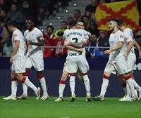 El Athletic gana, 0-1, en el Metropolitano, y toma ventaja en la semifinal ante el Atlético Madrid