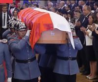 El funeral de Estado del expresidente Piñera, fallecido en accidente de helicóptero, ha tenido lugar hoy