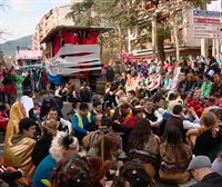 La fiesta de los disfraces y la protesta se unen en Tolosa en el Zaldunita eguna