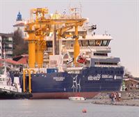 El barco ''Edda Goelo'' ha sido botado desde los Astilleros Balenciaga de Zumaia