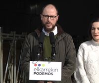 Elkarrekin Podemos muestra su apoyo a los baserritarras y exige condiciones laborales dignas