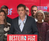 Besteiro (PSG): ''No son los resultados que queríamos; desde la oposición, trabajaremos por Galicia''